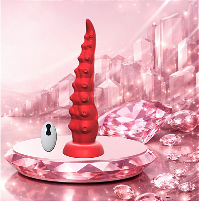 Vibrador Tentáculo com Movimento Vai e Vem e Controle Remoto
