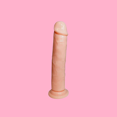 Dildo 18 x 3,5 cm com Ventosa