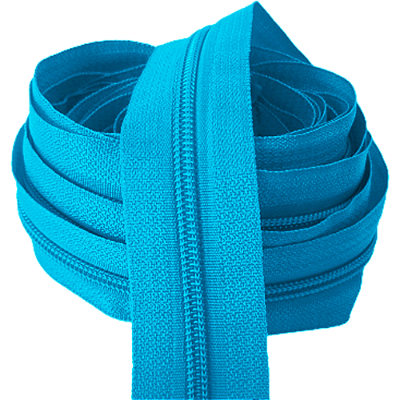 Zíper Nº5 com 5 Metros Cor Azul