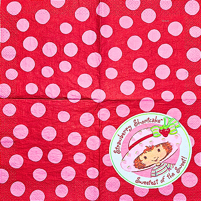 Guardanapo para Decoupage 33x33 Moranguinho