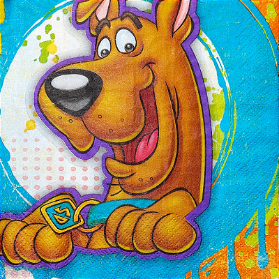 Guardanapo para Decoupage 33x33 Scooby Doo