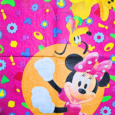 Guardanapo para Decoupage 33x33 Minnie