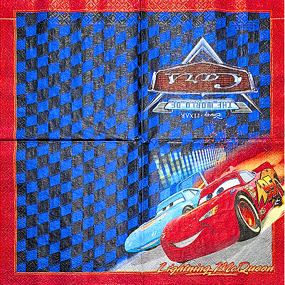 Guardanapo para Decoupage 33x33 Carros