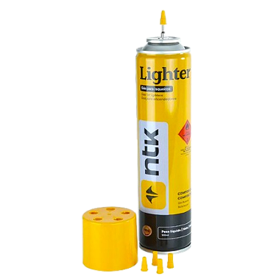 Gás Butano Refil para Isqueiro Recarregável 300ml Nautika
