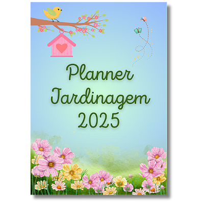 Planner de Jardinagem 2025 em PDF