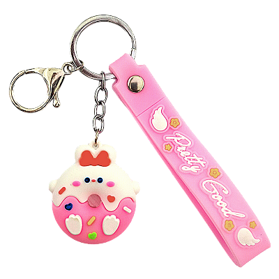 Chaveiro Kawaii Donut Fofinho