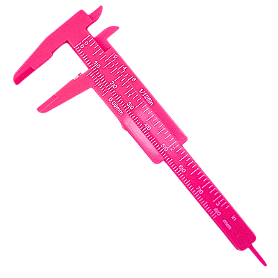 Paquímetro de Precisão 8cm Pink