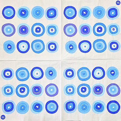 Guardanapo para Decoupage 33x33 Olho Grego