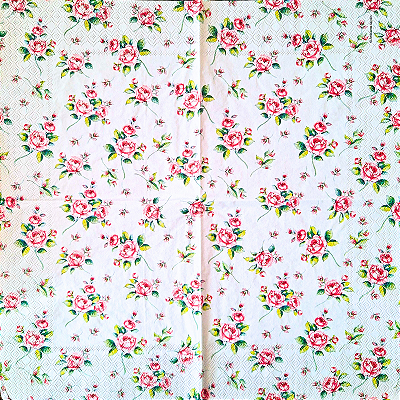 Guardanapo para Decoupage 33x33 Rosas Holandesas