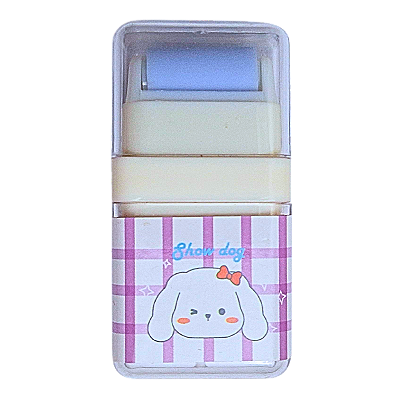 Borracha com Coletor de Resíduos Kawaii Modelo 4