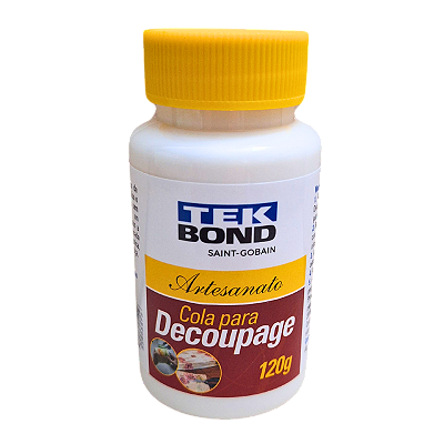 Cola para Decoupage Artesanato 120g Tekbond