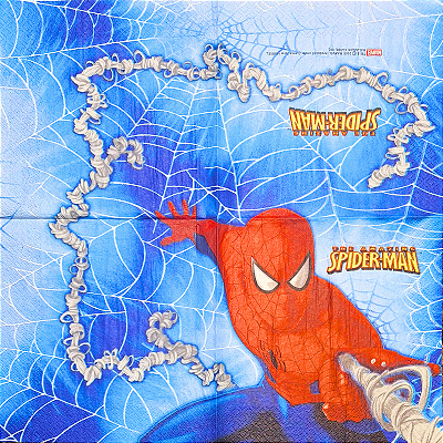 Guardanapo para Decoupage 33x33 O Incrível Homem Aranha