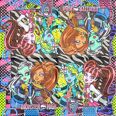 Guardanapo para Decoupage 25x25 Monster High
