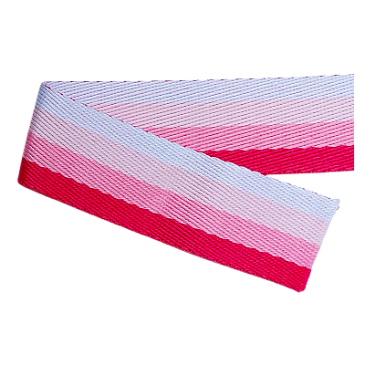 Alça para Bolsa 40mm Chic 1 Metro Rosa Branco