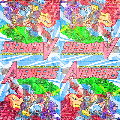 Guardanapo para Decoupage 33x33 Avengers