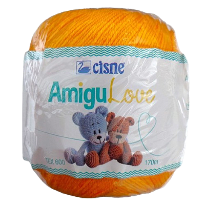Linha Amigurumi Cisne AmiguLove 170m Cor 303 Coats