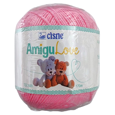Linha Amigurumi Cisne AmiguLove 170m Cor 1094 Coats