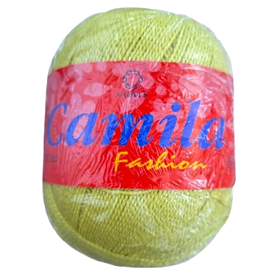 Linha para Crochê Camila Fashion 100% Algodão Cor 00253 Coats