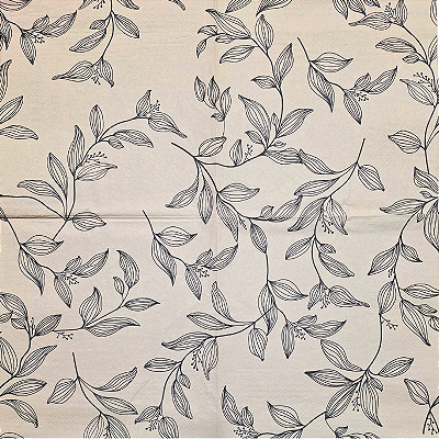Guardanapo para Decoupage 33x33 Floral Minimalista