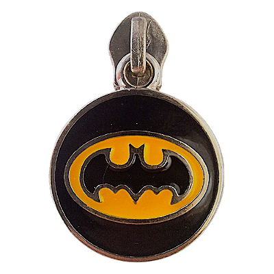 Cursor Resinado para Zíper Nº5 Batman