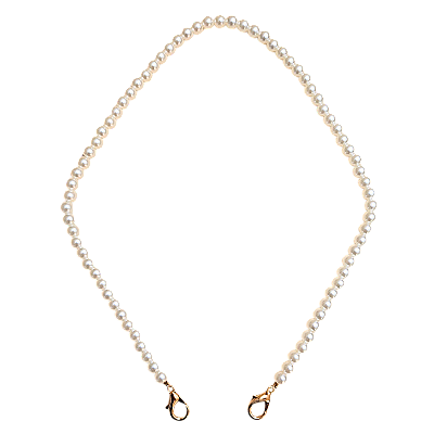 Alça para Bolsa com Pérola Acrílica 60cm