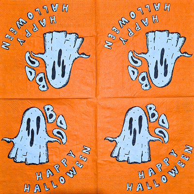 Guardanapo para Decoupage 33x33 Happy Halloween Modelo 2