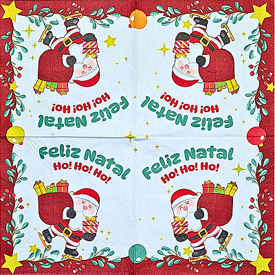 Guardanapo para Decoupage 33x33 Tema Natal Modelo 19