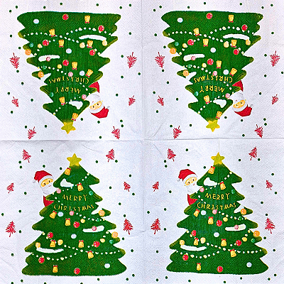 Guardanapo para Decoupage 33x33 Tema Natal Modelo 20