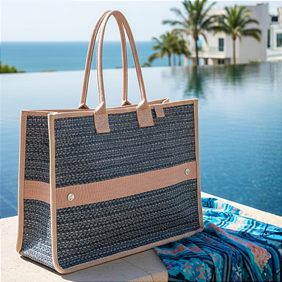 Bolsa de Praia Coleção Ilha Bella Modelo Curaçao