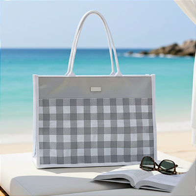 Bolsa de Praia Coleção Ilha Bella Modelo Maldivas