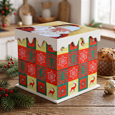 Guardanapo para Decoupage 33x33 Tema Natal Modelo 32