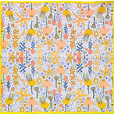 Guardanapo para Decoupage 33x33 Flores da Lituânia