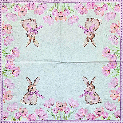 Guardanapo para Decoupage 33x33 Páscoa Modelo 7