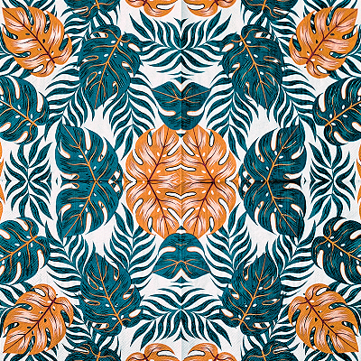 Guardanapo para Decoupage 33x33 Costela de Adão Verde e Dourada