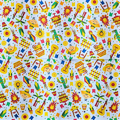Guardanapo para Decoupage 33x33 Tema Festa Junina Modelo 5