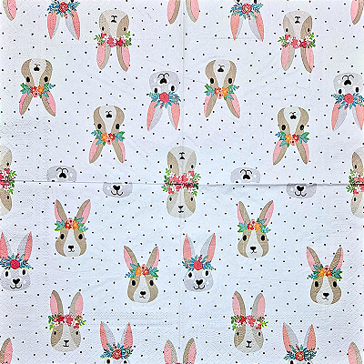 Guardanapo para Decoupage 33x33 Páscoa Modelo 19