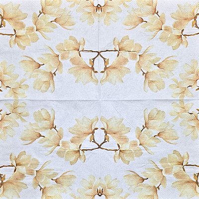 Guardanapo para Decoupage 33x33 Flores de Inverno
