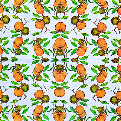 Guardanapo para Decoupage 33x33 Laranjas by Tanya Galstian