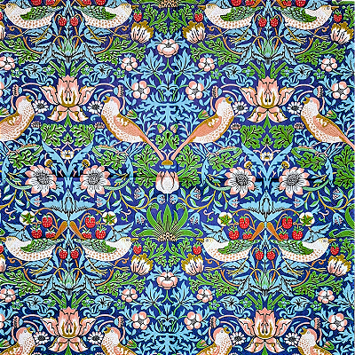 Guardanapo para Decoupage 33x33 Pássaros da Finlândia Fundo Azul