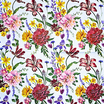 Guardanapo para Decoupage 33x33 Jardim Polonês