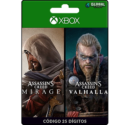 ASSASSIN’S CREED MIRAGE AND ASSASSIN’S CREED VALHALLA BUNDLE ARG