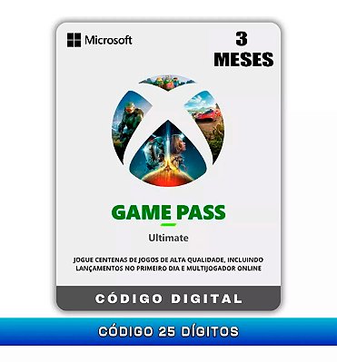 Game Pass Ultimate 3 meses