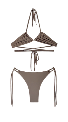 Top Clarisa + calcinha de amarrar