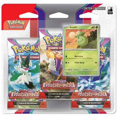 Jogo Carta Pokemon - GO Blister Triplo 19 cartas Niantic Copag