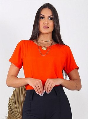 Blusa Melinda Laranja
