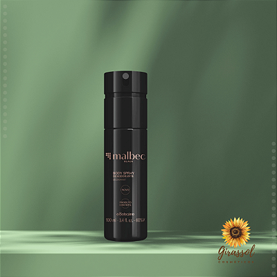 Desodorante Body Spray Malbec Black 100ml