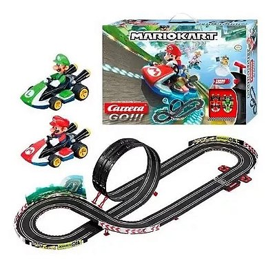 Autorama Carrera Pista Mario Kart E Luigi 4,9 Mts Loop