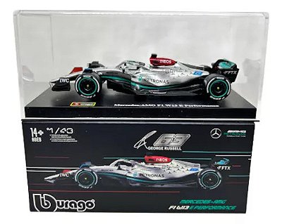 Miniatura Fórmula 1 Mercedes W13 - George Russell F1 1/43