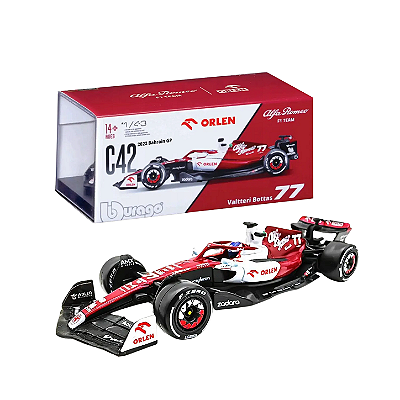 Miniatura Formula 1 Alfa Romeo C42 - Valtteri Bottas F1 1/43