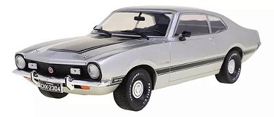 Miniatura Carro Ford Maverick GT 1974 Prata - 1/24
